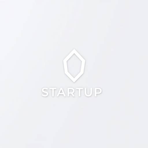 Diseño de logotipo minimalista para una startup tecnológica.