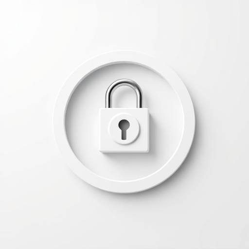 Icono de privacidad: un candado cerrado dentro de un círculo.