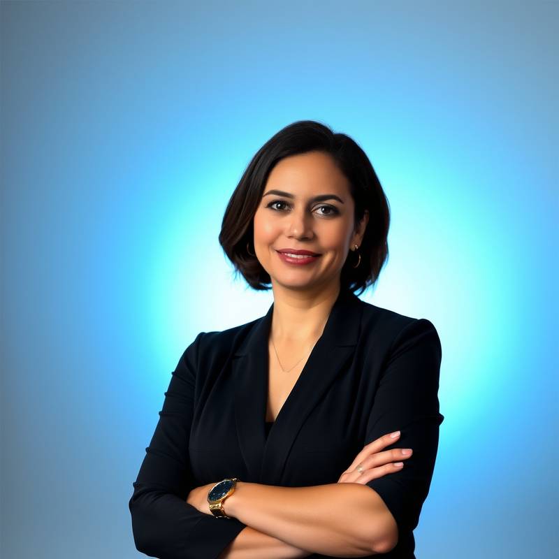 Retrato de Elena Ramírez, fundadora y directora creativa de Studio Creativo Lumina.